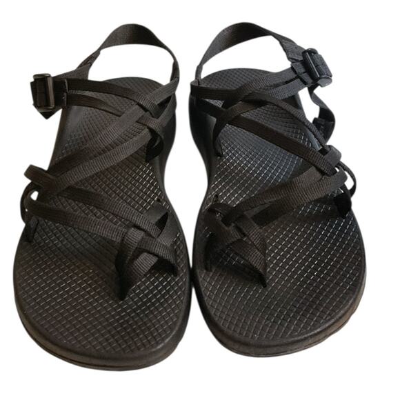 Chaco Z/2 Classic Women’s Black Sandals Size 11 Toe Loop Adjustable Strap Hiking - Picture 2 of 15